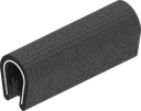 Edge protection self-clamping, PVC 70 ± 5 Shore A black; 1010-10